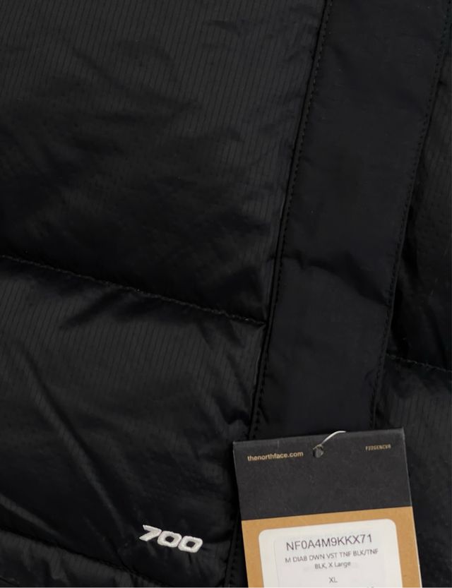 Chaleco The North Face 700 negro