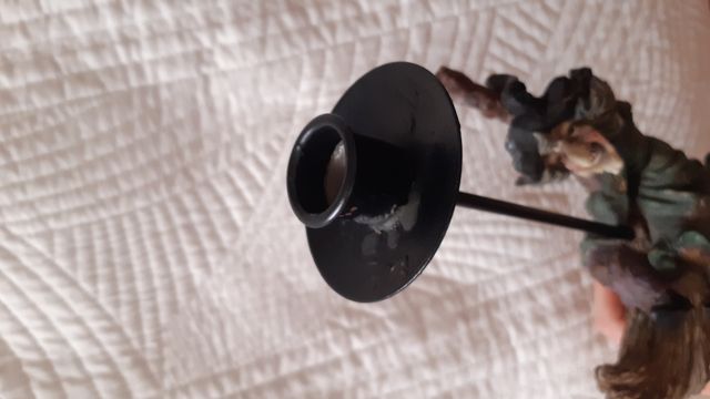 Portavelas Bruja voladora