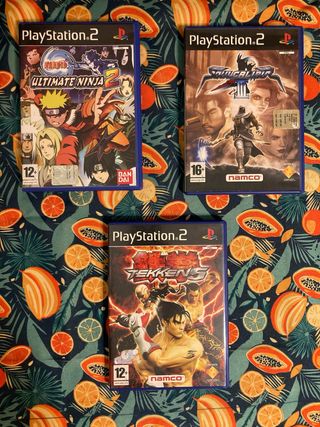 Bundle Picchiaduro PS2 PAL 🇮🇹 Vintage