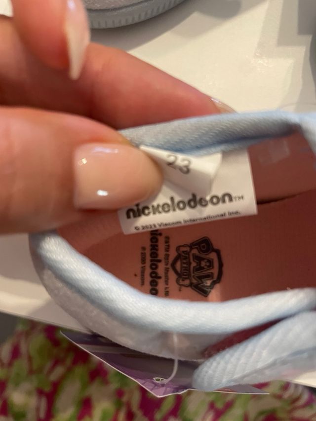 Zapatillas Paw Patrol bebe talla 23