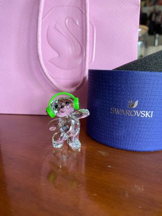 Orsetto Swarovski Cuffie Verde