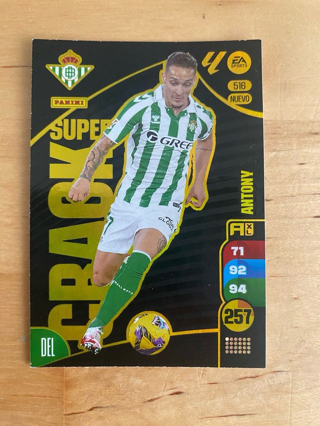 Card Nuevo Super Crack Antony Adrenalyn XL 24-25