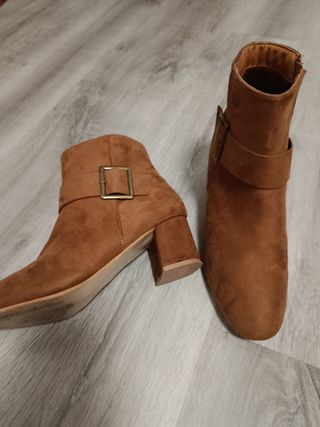 Botines Marrón Mujer Talla 40