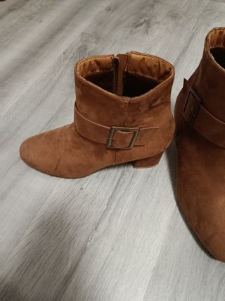 Botines Marrón Mujer Talla 40