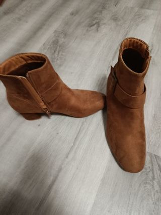 Botines Marrón Mujer Talla 40