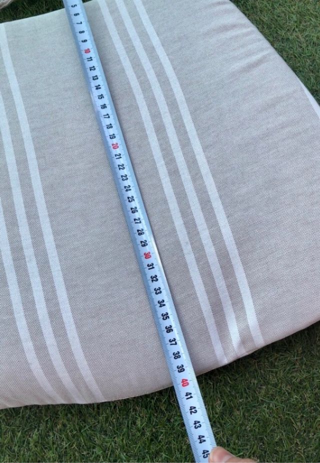 Cojines sillas beige - 2 uds