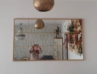 OFERTON! Espejo ventana forja industrial 150x90cm