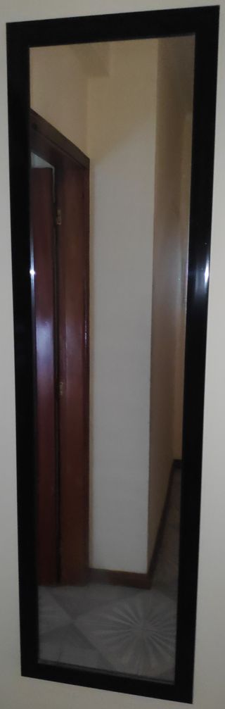 Espelho Preto Retangular