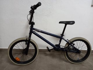 Bicicleta BMX Wipe niño 16" azul