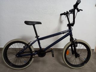 Bicicleta BMX Wipe niño 16" azul