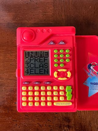 Pokédex Rosso Tiger Electronics Pokémon 1998
