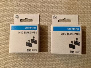 Pastillas freno disco Shimano K03Ti orgánicas