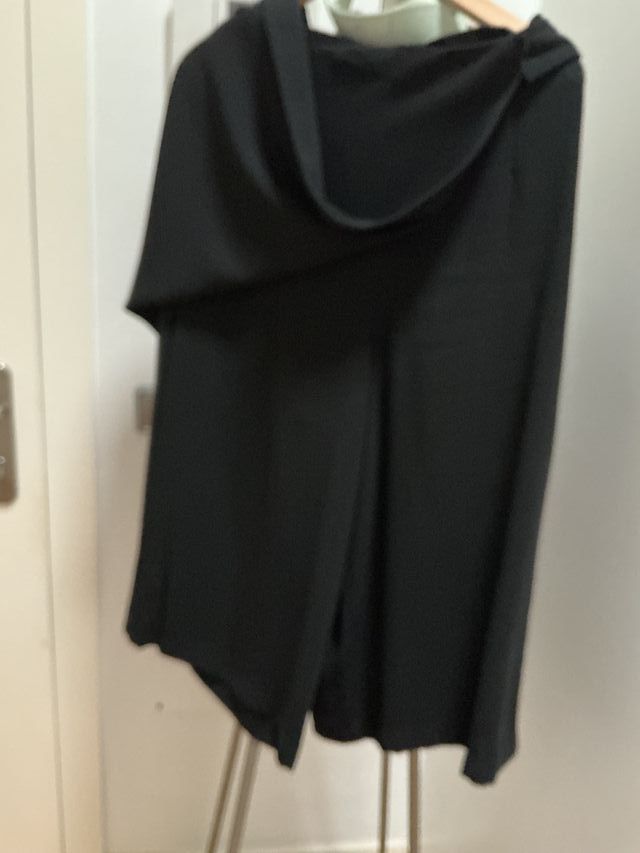 Falda pantalón Zara negra