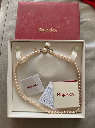 Collar Majorica Lyra - perlas