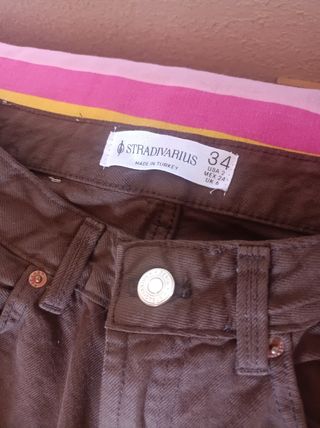 Vaquero D98 marrón 34 Stradivarius