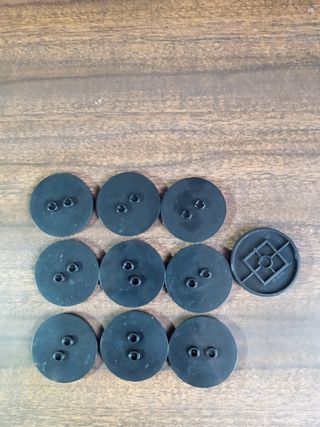 10 Peanas "Lego" de 32mm