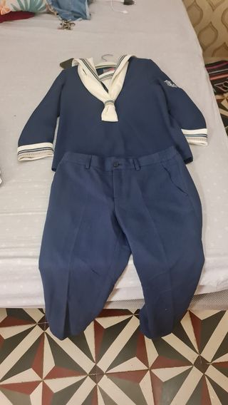 Traje comunión niño Varones azul talla 10 y 12