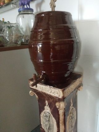 Barril Cerámica - Dispensador Vino