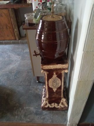 Barril Cerámica - Dispensador Vino