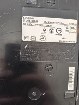 Impresora Canon PIXMA MP490 - Multifuncional