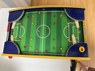 Futbolín infantil de madera