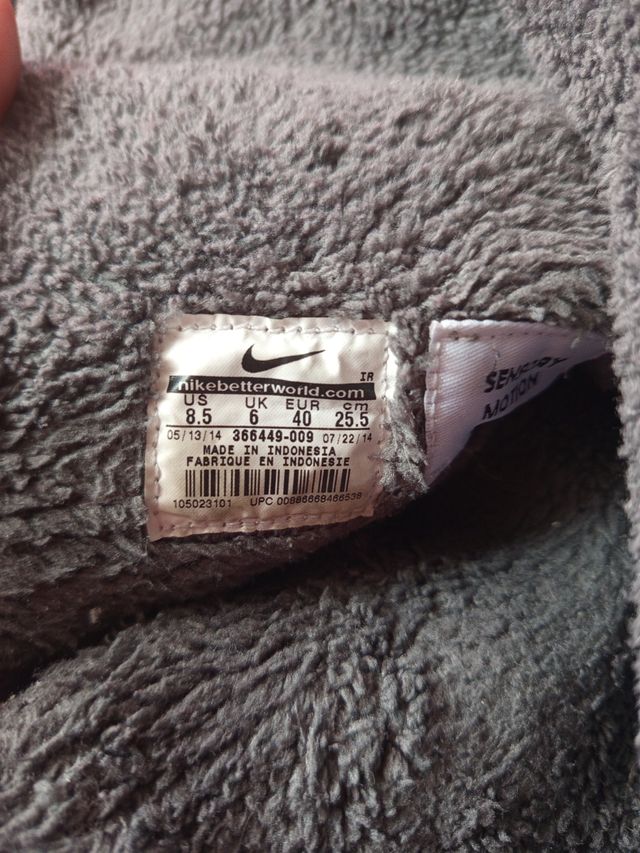 Botas invierno Nike grises - Talla 40