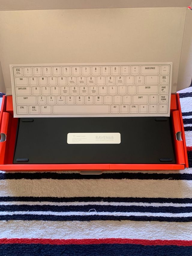 Teclado Raven - Inalámbrico Negro