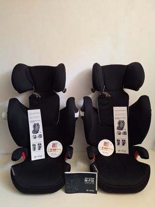 2 Sillas Cybex Solution M-Fix