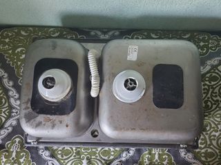 Fregadero acero inoxidable 2 senos