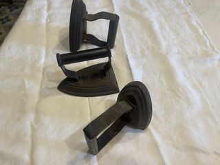 3 Planchas Hierro Antiguas -1