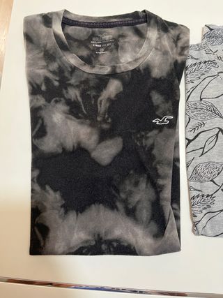 3 Camisetas - Adidas XL, Hollister M y Pull&Bear M