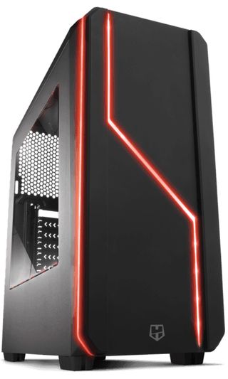 Caixa PC NOX Hummer MC - LED RBG