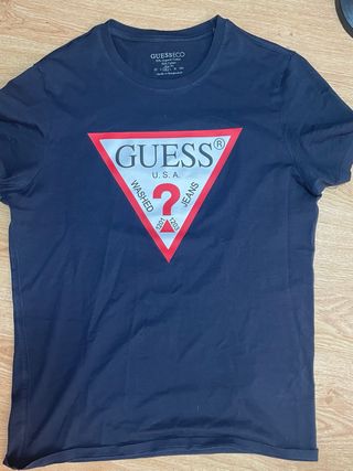 Camiseta Guess azul marino