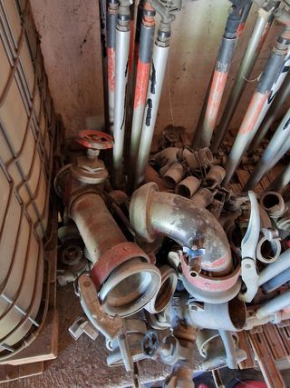 Tubos pajarillos codos... de riego