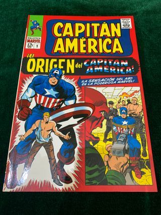 CAPITÁN AMÉRICA » LOTE BIBLIOTECA MARVEL NÚMERO 1