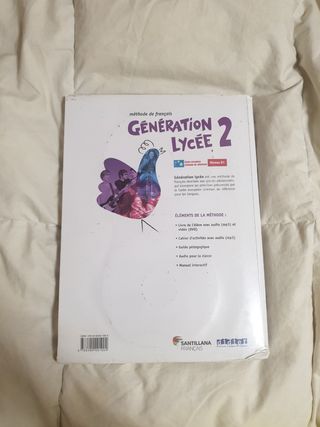 GENERATION LYCEE A2/B1 ELEVE+CD+DVD