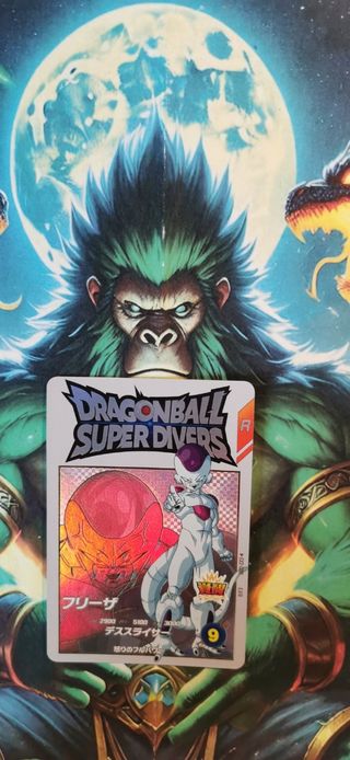 Cartas EXR de dragon ball divers SDV2