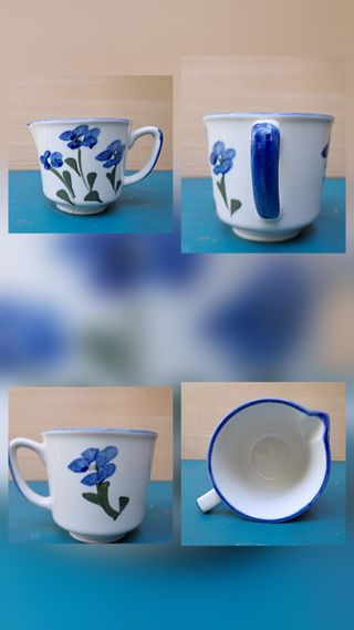 Tazze e tazzine ceramiche dipinte a mano