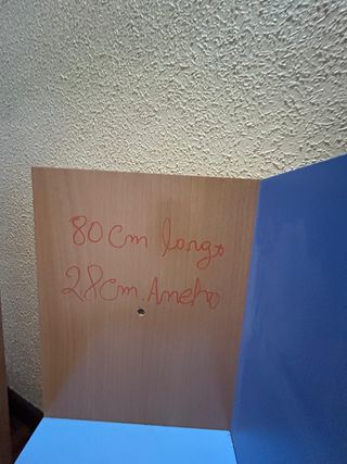 Estantería infantil 119x35cm