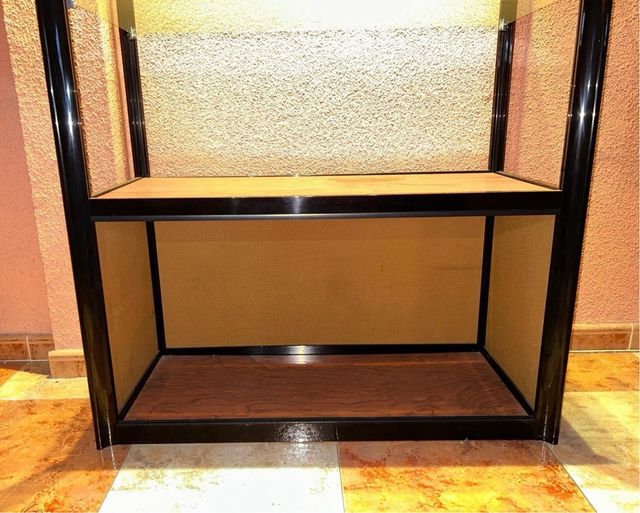 Estanterias cristal metal - 22 uds.