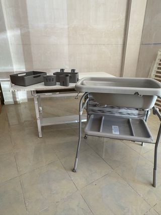 Bañera cambiador bebé