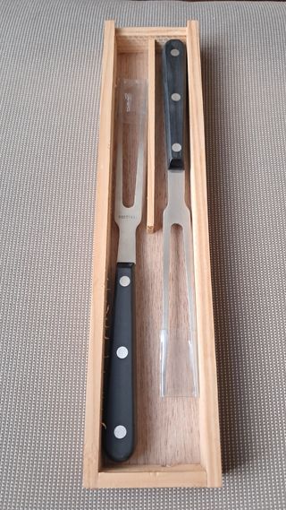 2 TENEDORES TRINCHADOR DE CARNE.NUEVOS