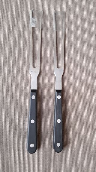 2 TENEDORES TRINCHADOR DE CARNE.NUEVOS