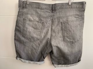 Bermudas Vaquero Gris