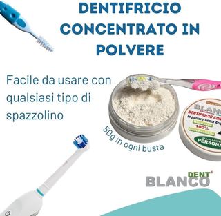 Dentifricio in polvere naturale Blancodent 6 buste