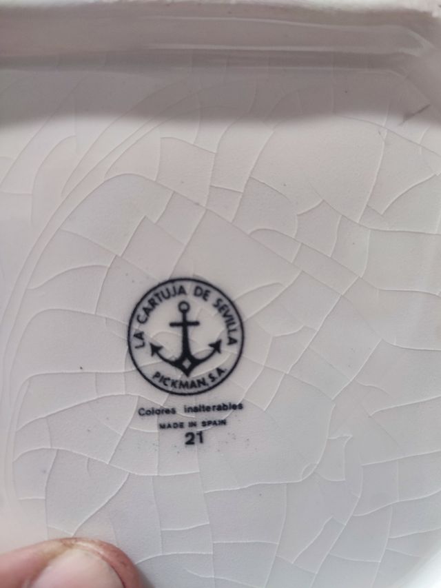 Caja cerámica La Cartuja Sevilla