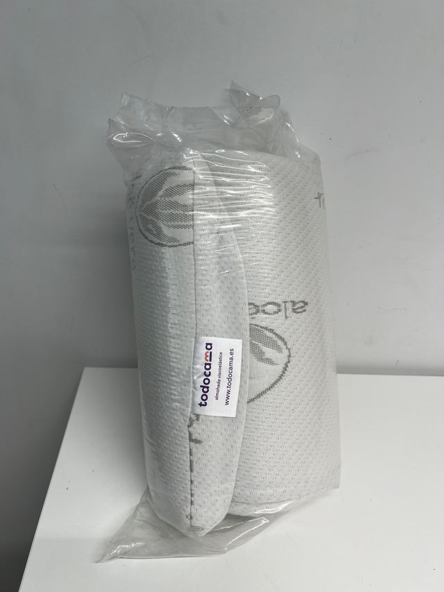 Almohada viscoelástica Aloe Vera 90cm