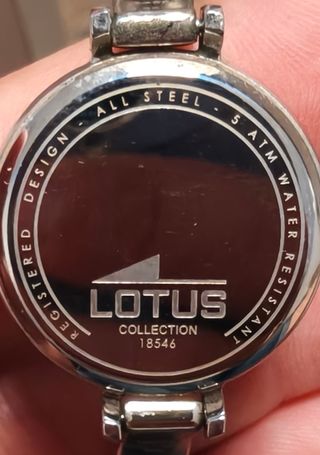 Reloj Lotus mujer dorado plata