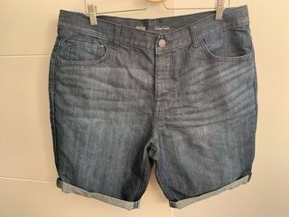 Bermudas Vaqueras L - Azul