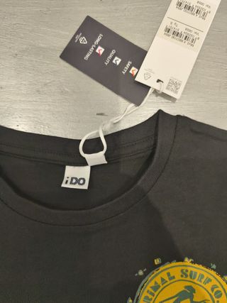 T-shirt Ido nera tg.S nuova
